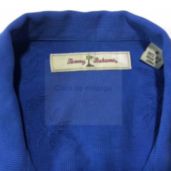 Tommy Bahama 100% Silk Button Down Shirt - Picture 4 of 4